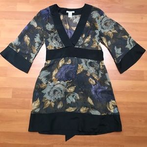 Kensie Floral Tunic Size Small